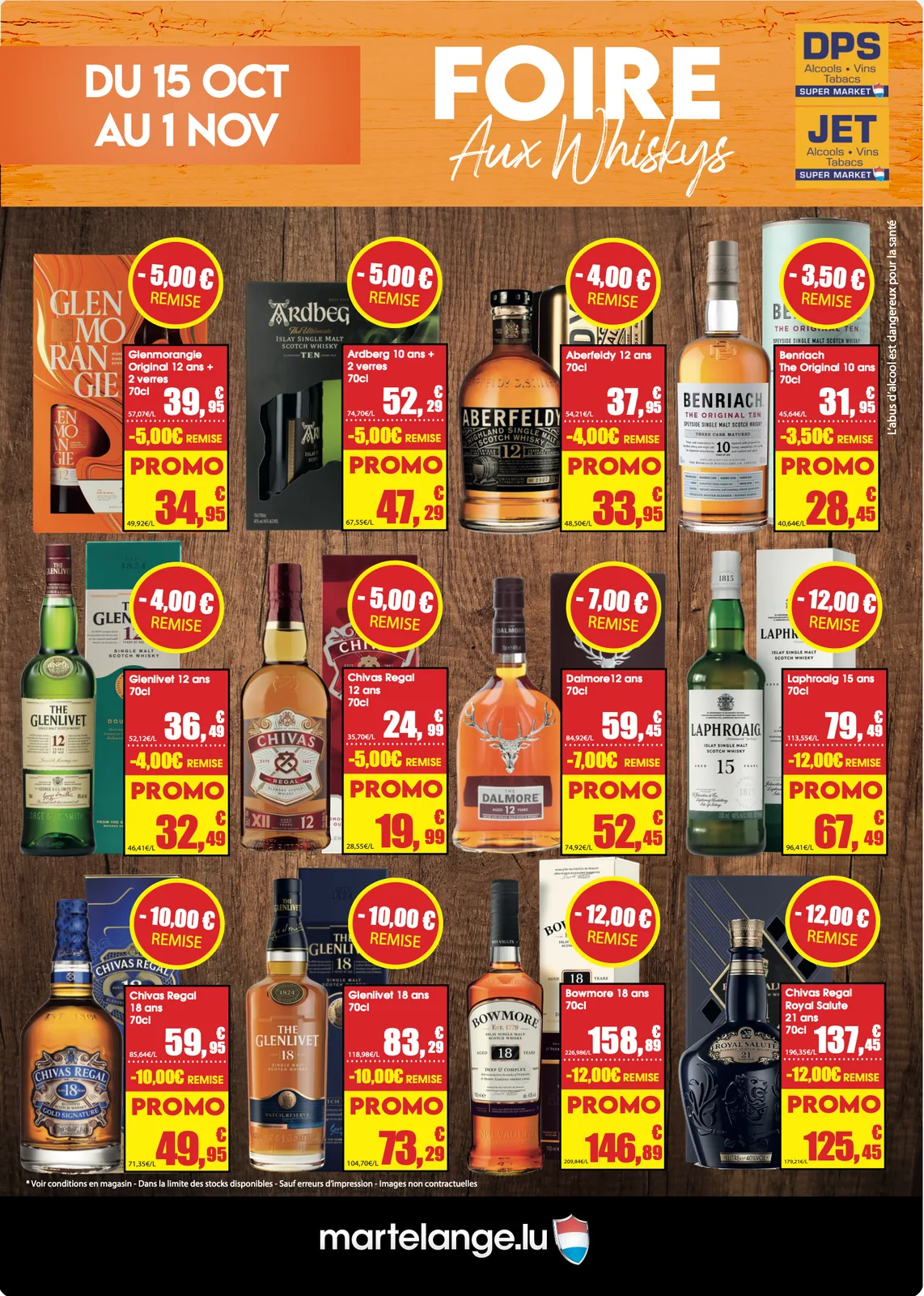 Folder DPS / JET « Foire aux Whiskys », page complète (4/4)