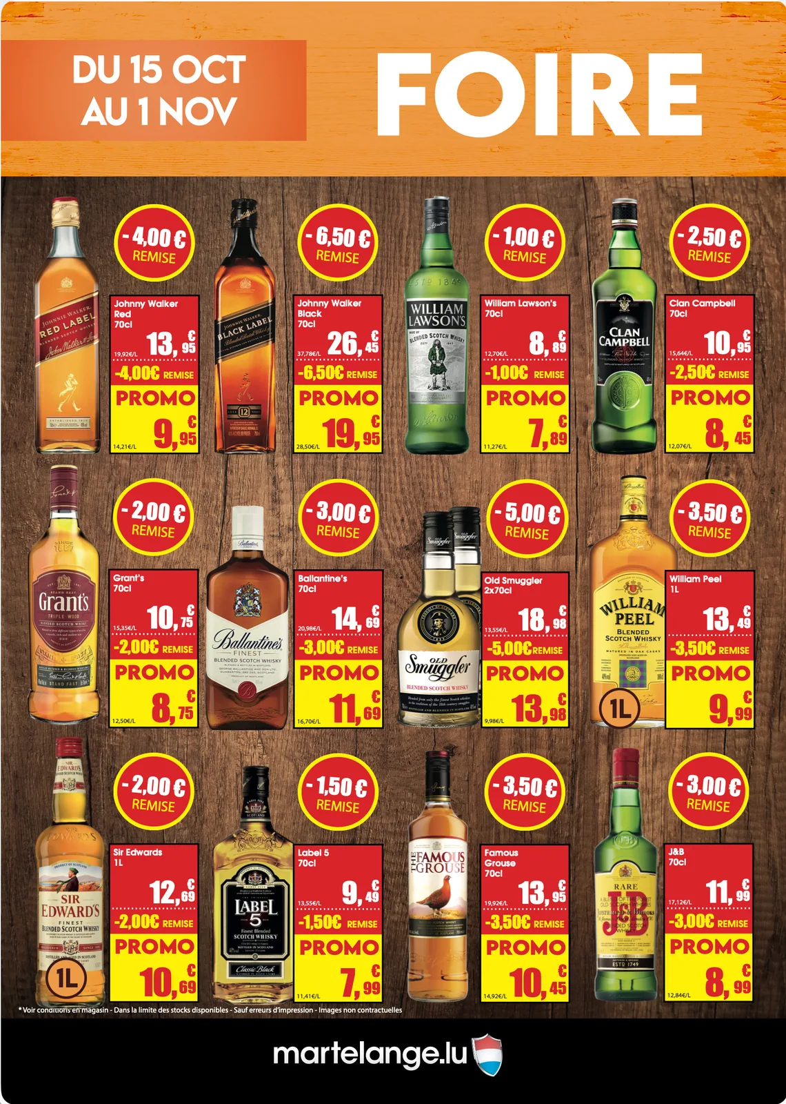 Folder DPS / JET « Foire aux Whiskys », page complète (2/4)