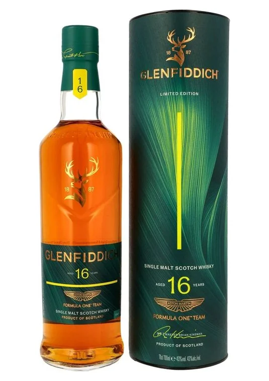 Glenfiddich 16 ans Aston Martin — Coffret 70 cl