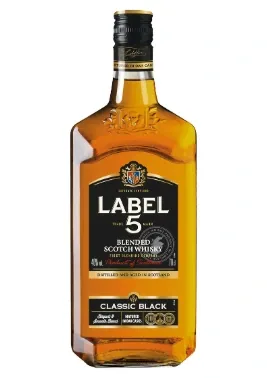 Label 5 70 cl · 40 % vol.
