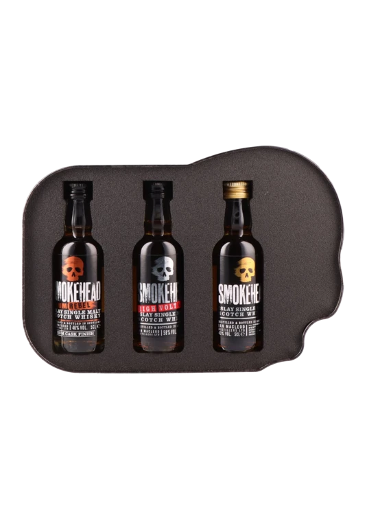 Smokehead — Coffret 3 × 5 cl